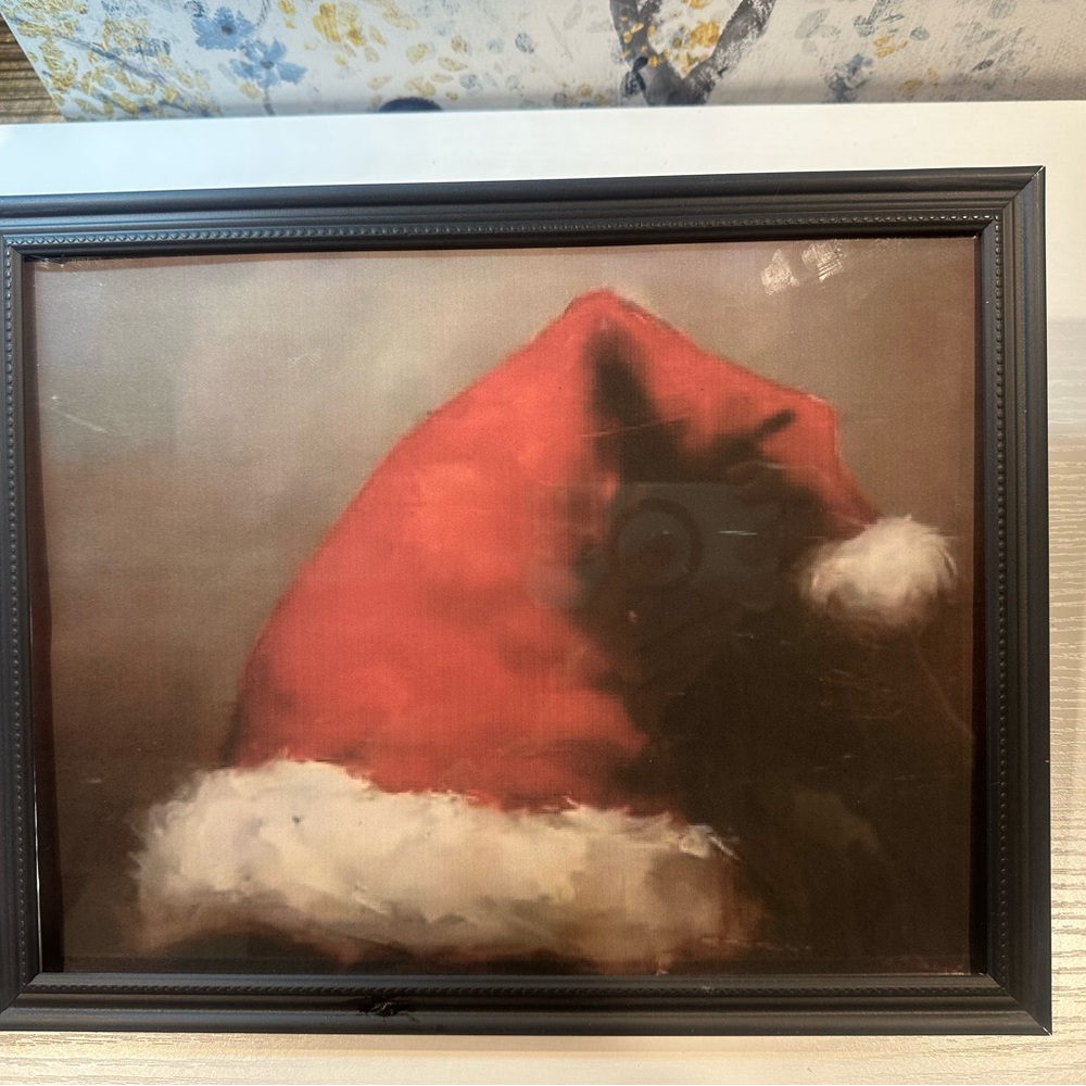 Yuletide’s Gentle Touch Framed Christmas print 8”x10”